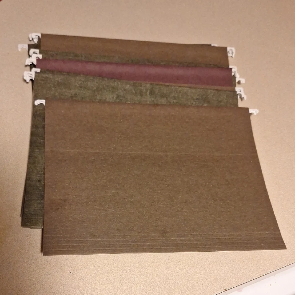 14 Hanging File Folders Regular Size